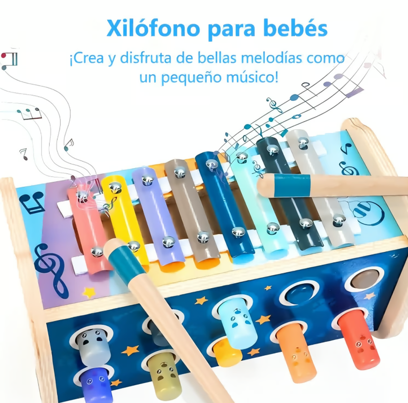 Juguete Educativo de Madera Montessori 3 en 1-1