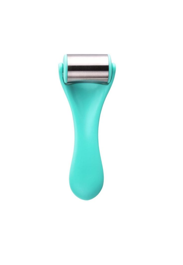 Rodillo turquesa masajeador facial frio para skin care-0