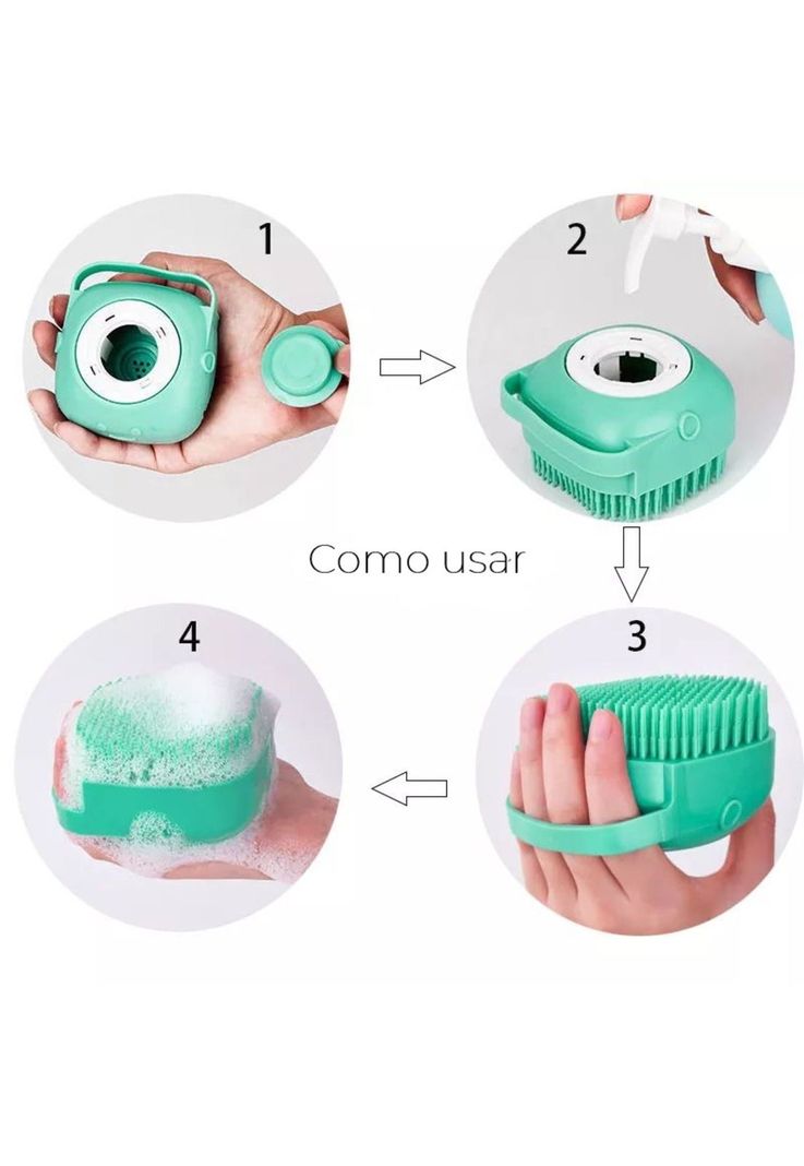 Esponja de silicona para ducha-6