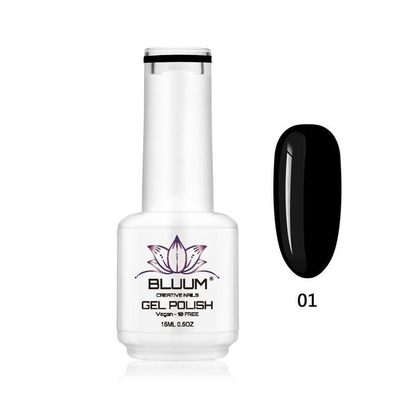 Esmalte Permanente Bluum Negro 15ml-0