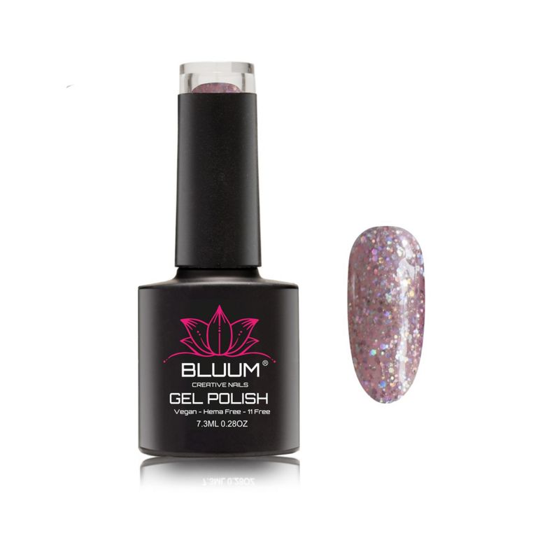 Esmalte Permanente Queen´s Glitter 09 Bluum 7.3 ml-0
