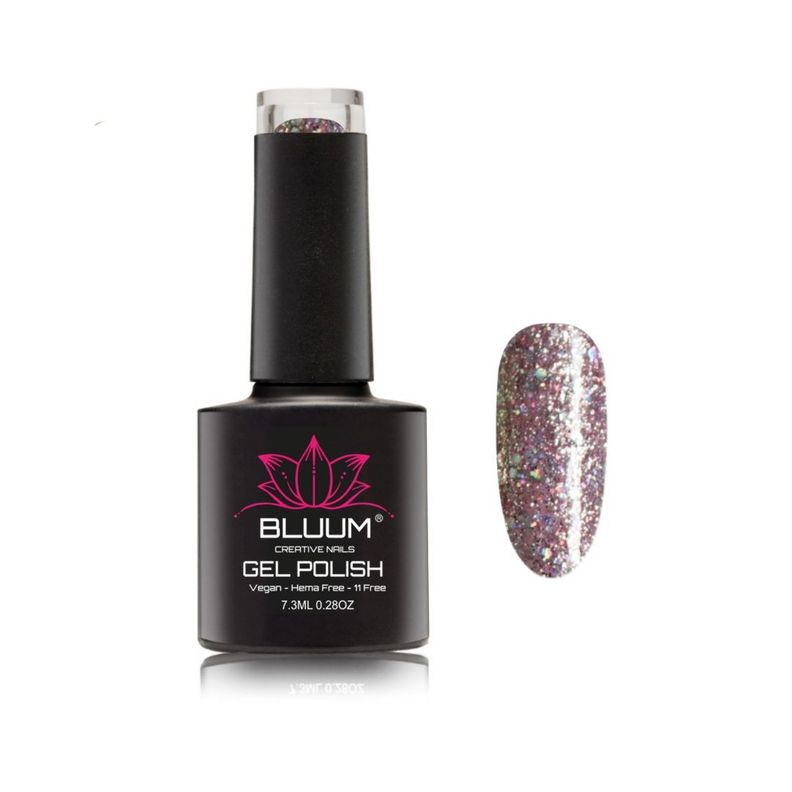 Esmalte Permanente Queen´s Glitter 12 Bluum 7.3 ml-0