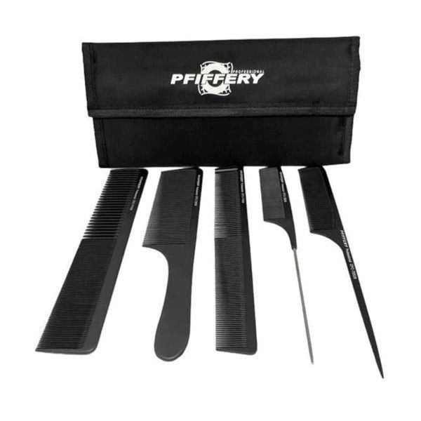 SET X5 PEINETAS CARBONO PFIFFERY-0