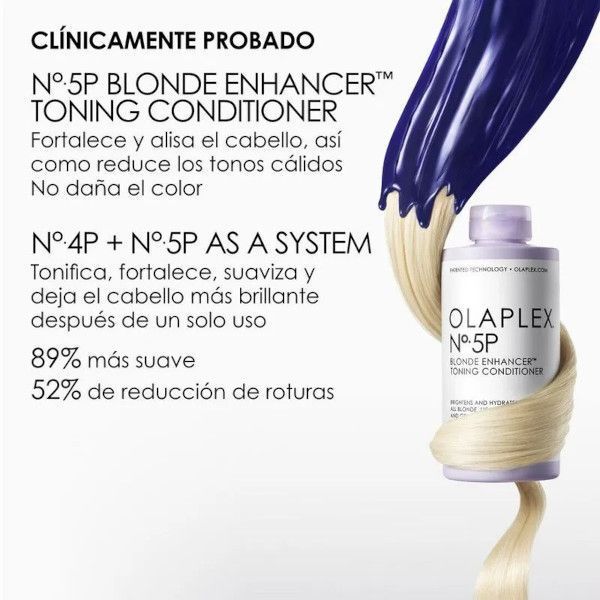 OLAPLEX N.5P BLONDE ENHANCER TONING CONDITIONER-2
