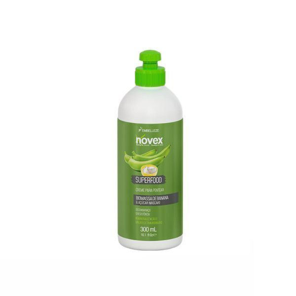 CREMA DE PEINAR SUPERFOOD BANANA & AZUCAR MASCAVO NOVEX-0