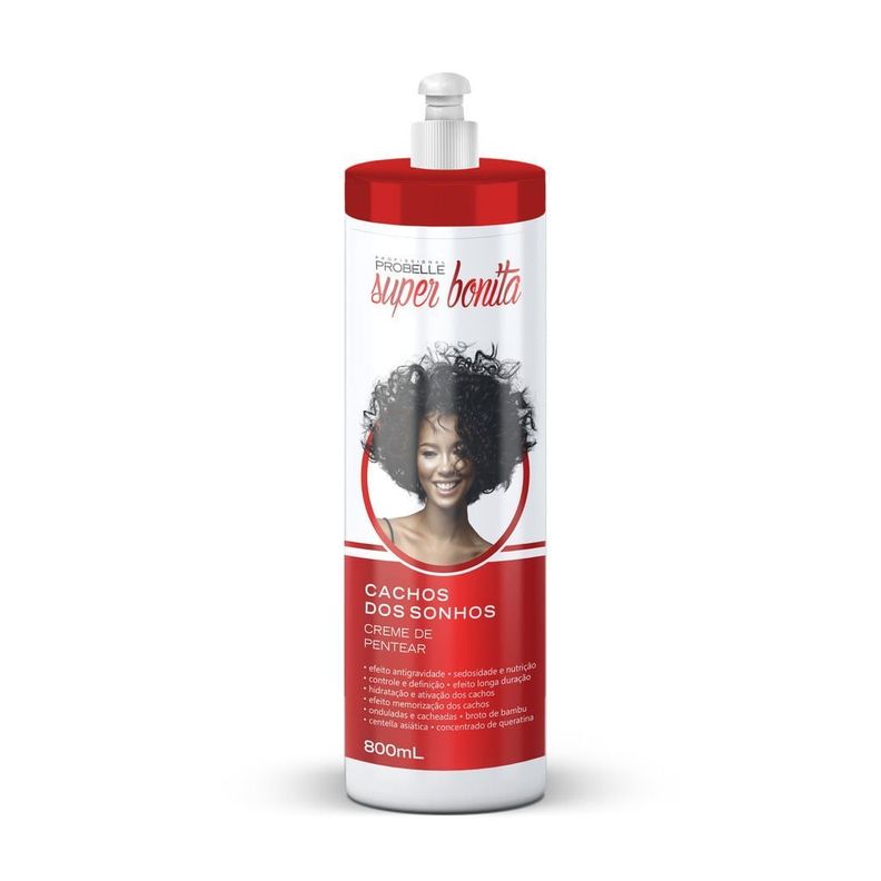 CREMA DE PEINAR RIZOS DE ENSUEÑO SUPER BONITA 800 ML -0