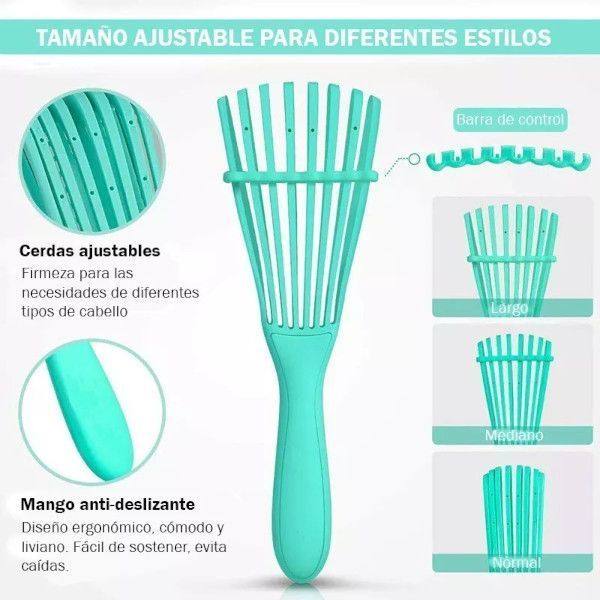 CEPILLO FLEXIBLE PARA CABELLOS RIZADOS  EASY CARE-3