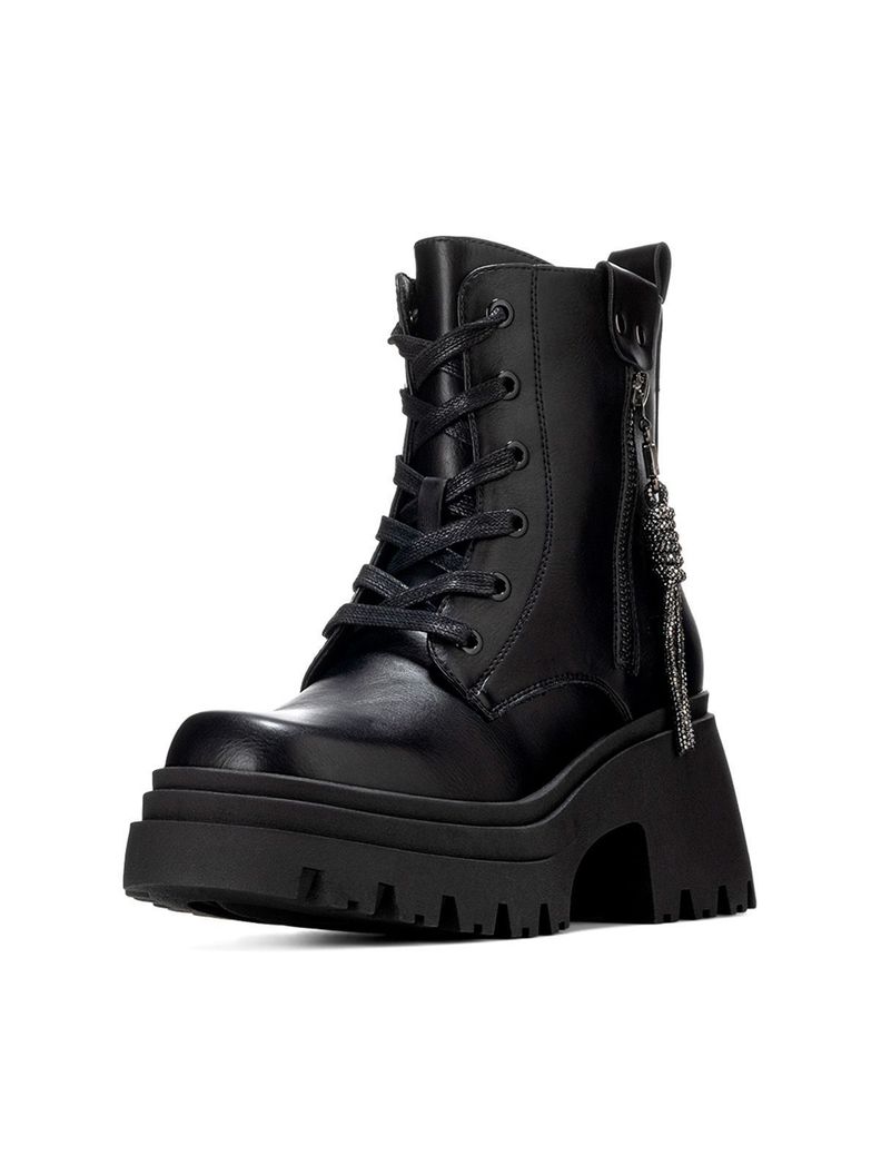 Botin Negro Casual Mujer Weide DH69