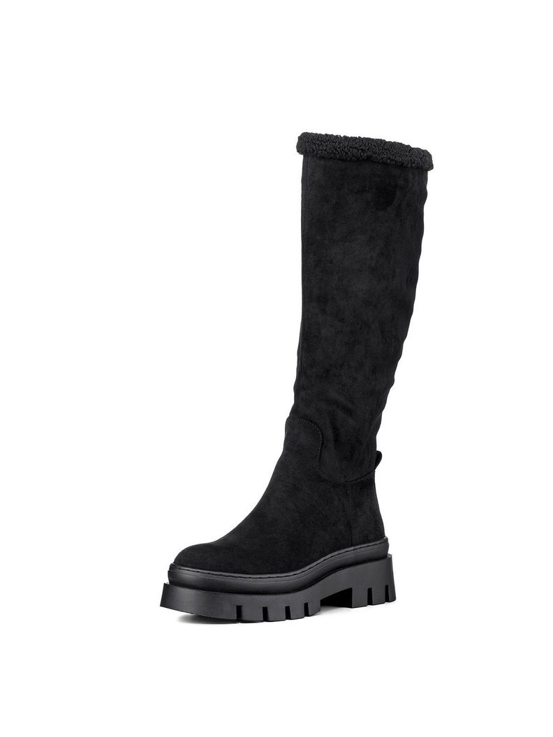 Botas Largas Mujer Casual Moda Gamuza Plataforma Weide HX511