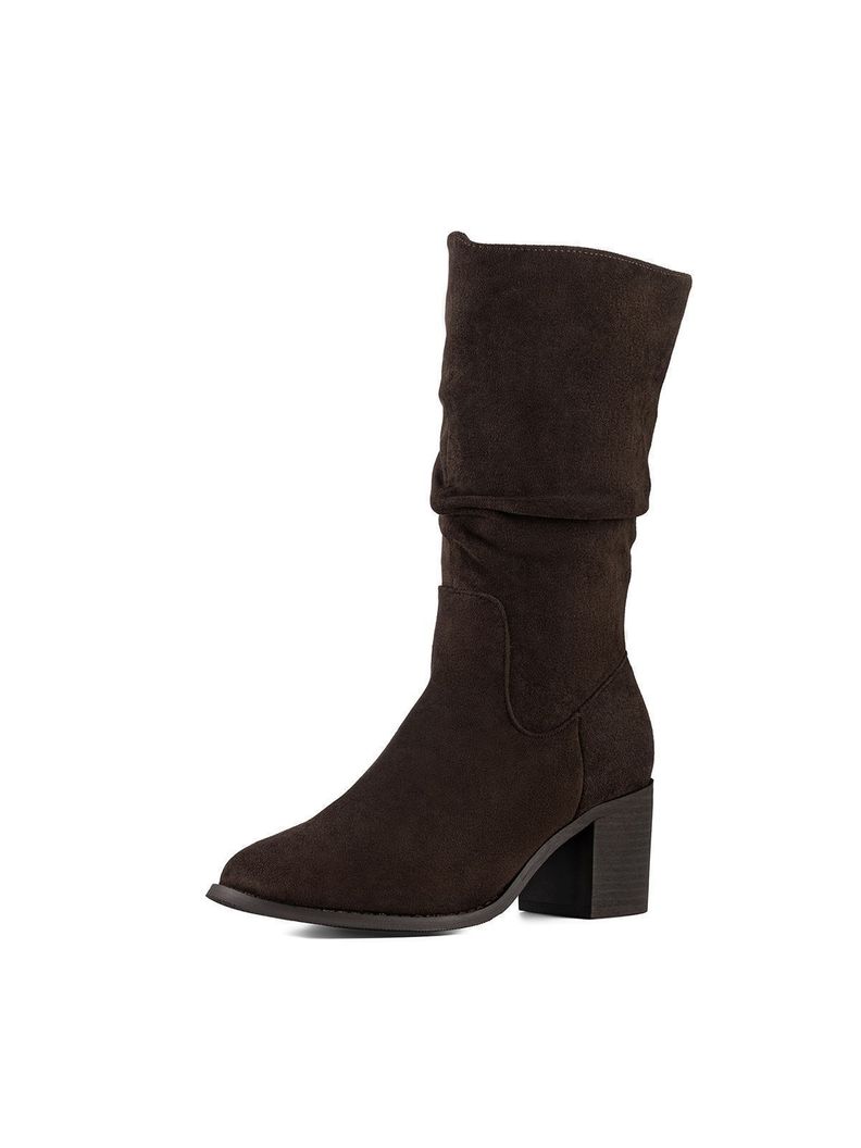 Bota Taco Mujer Outdoor PU Textil Weide HX532
