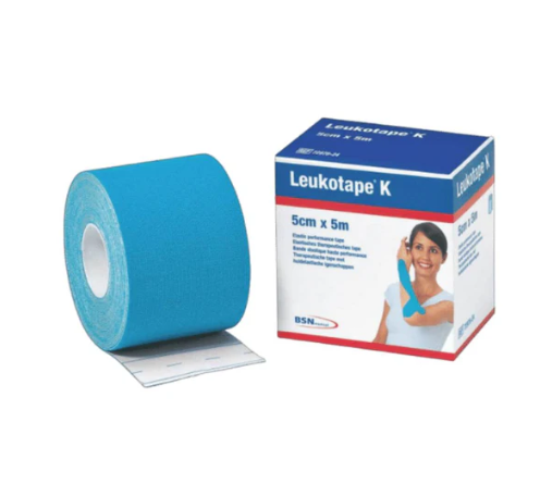 Cinta Kinesiológica Leukotape K 5cmx5m - Bsn Color Azul-0