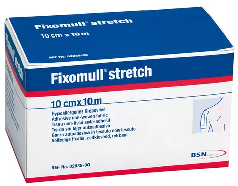 FIXOMULL STRETCH LEUKOPLAST 10CM X 10M, COLOR BLANCO-0