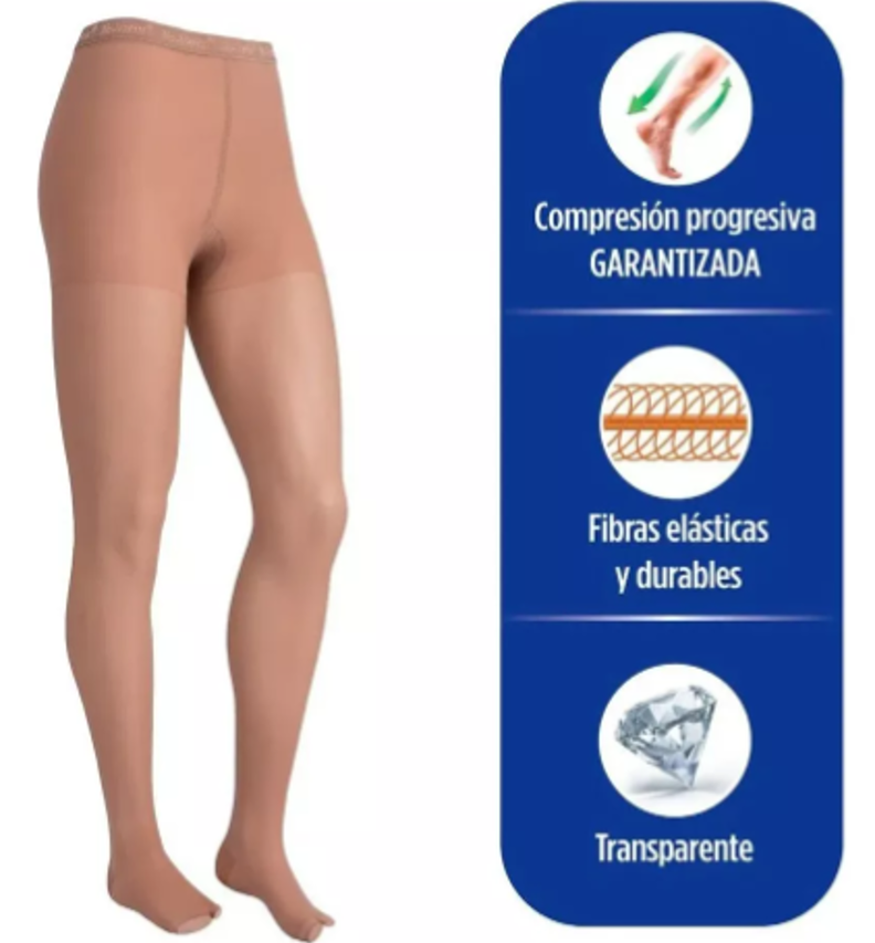 Pantimedia Compresiva No-varix 15/20 Talla L-g-1