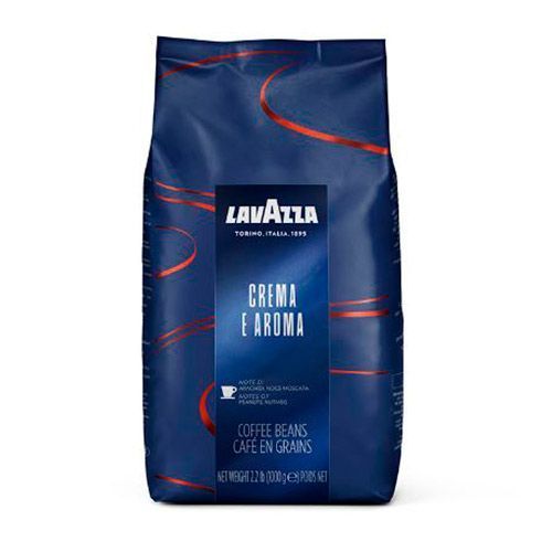 Café Crema y Aroma en Grano de 1 KG Lavazza-0