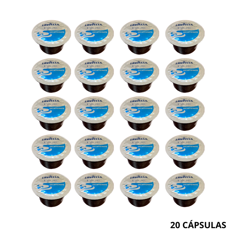 Pack 20 Cápsulas Café Descafeinado Suave de 7 GRS Lavazza-0