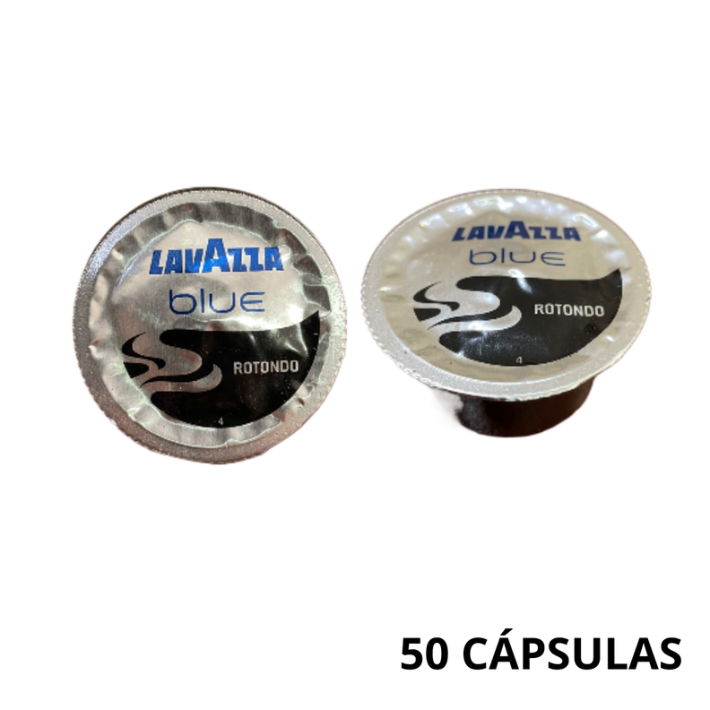 Pack 50 Cápsulas Café Rotondo BLUE 7 GRS Lavazza-0