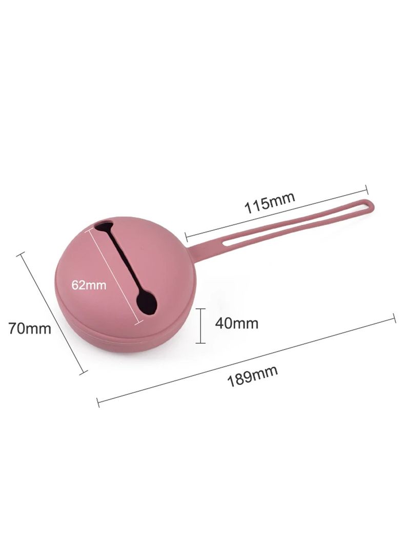 Porta Chupete Estuche De Silicona Para Bebé Caja Portátil-1
