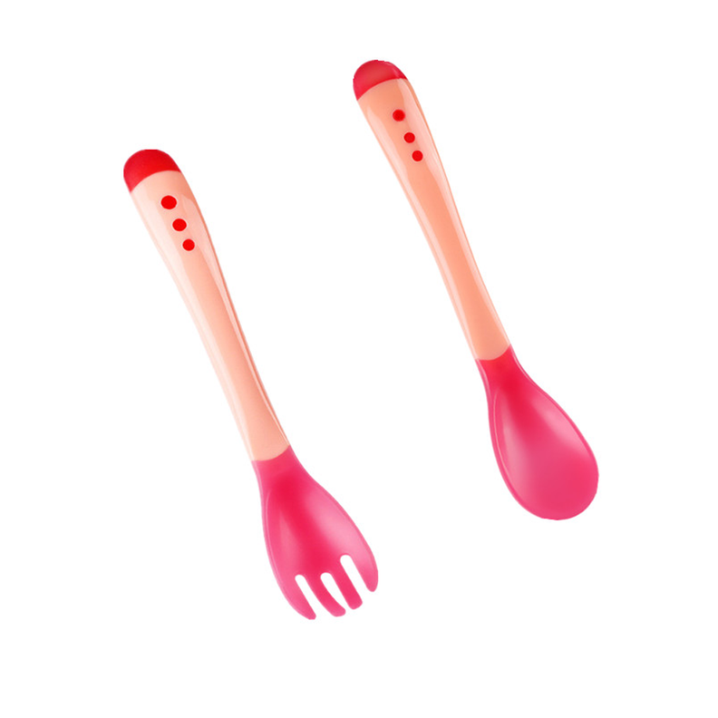 Set Cubiertos Servicio Para Comer Tenedor Cuchara Bebe Niños-0