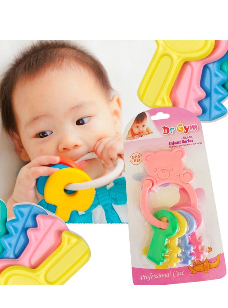 Juguete Llaves Sonajero Didactico Para Bebes -2