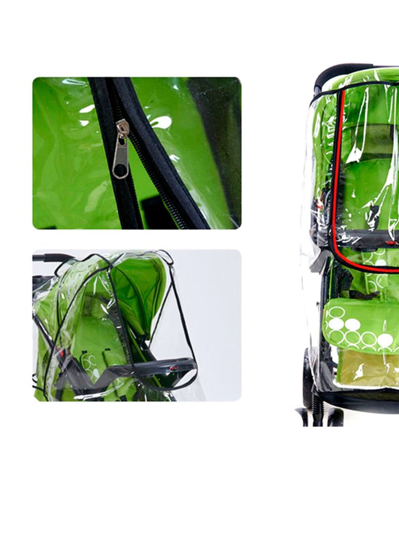 Funda Cochecito Impermeable Protector Viento Lluvia Ventana-2