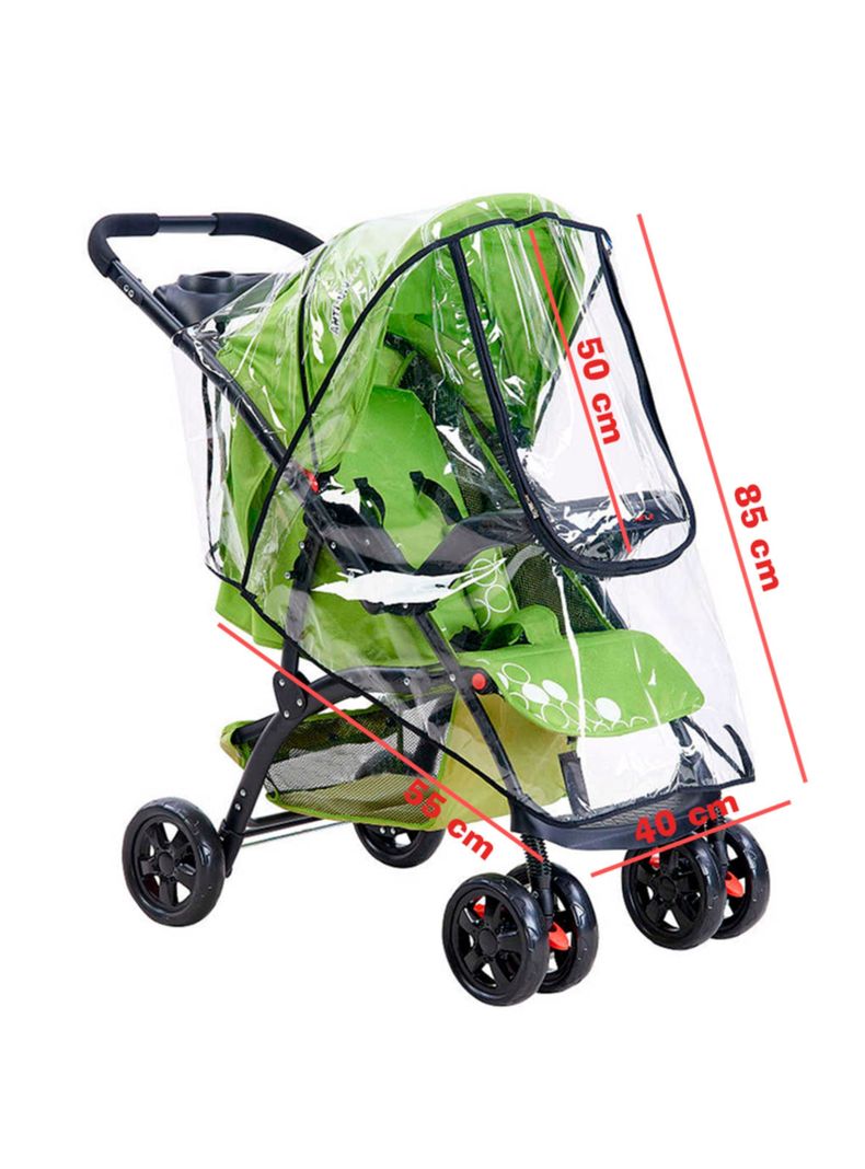 Funda Cochecito Impermeable Protector Viento Lluvia Ventana-3