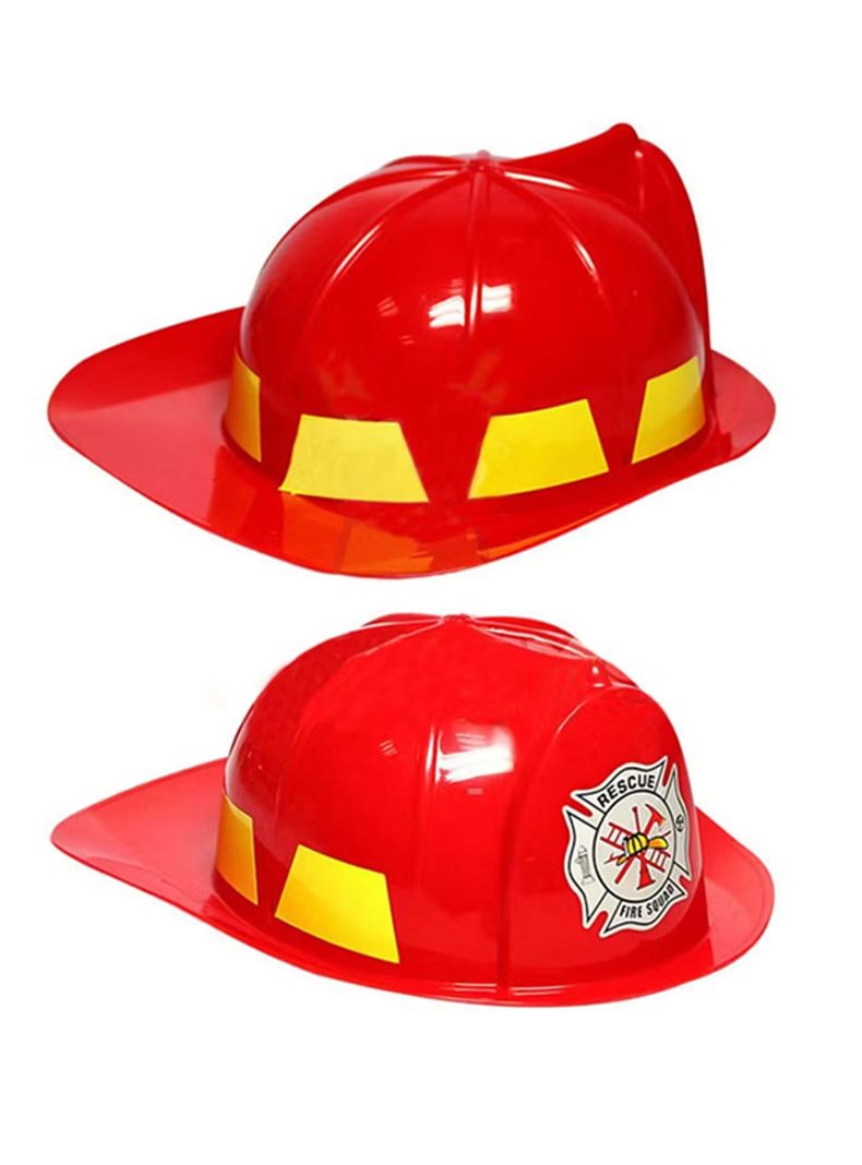Set Bombero Casco Herramientas Juguete Bombero Para Niños -2