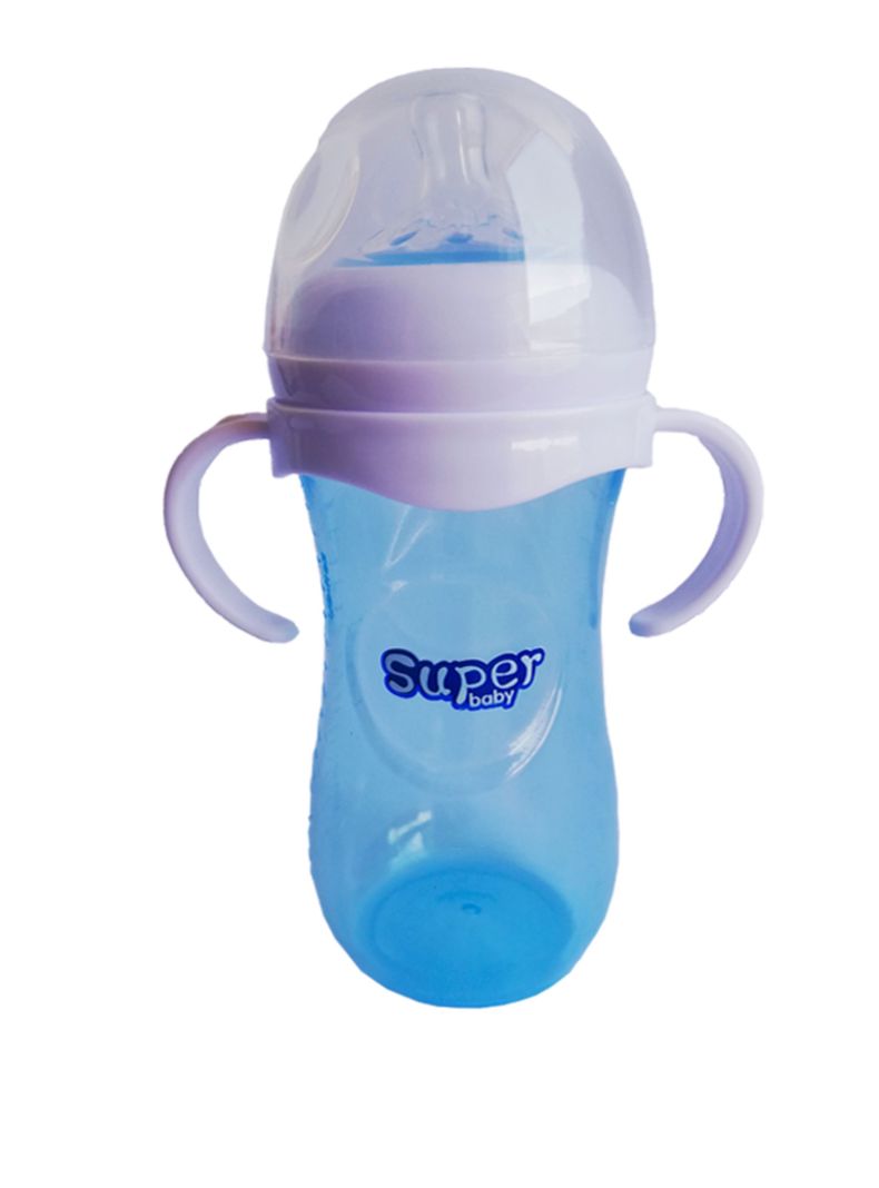 Mamadera Biberon Tetero Con Manilla Super Baby 330 Ml Bebe-0