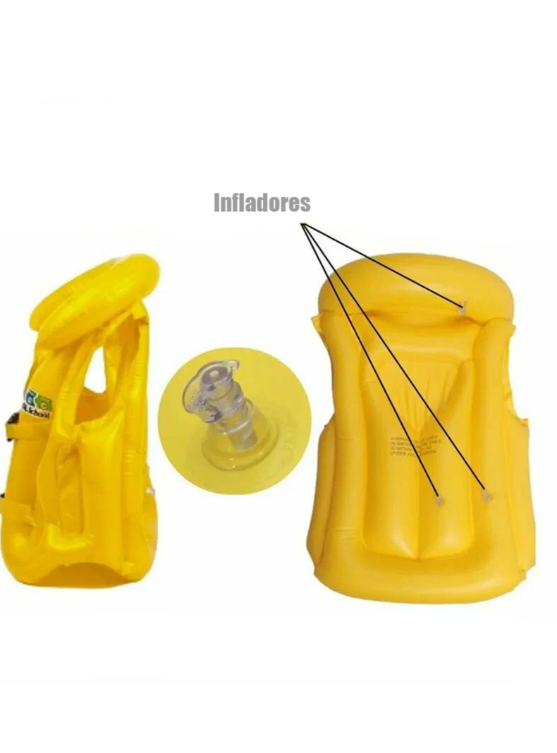 Chaleco Flotador Para Niños Salvavida Natacion Piscina Playa-5