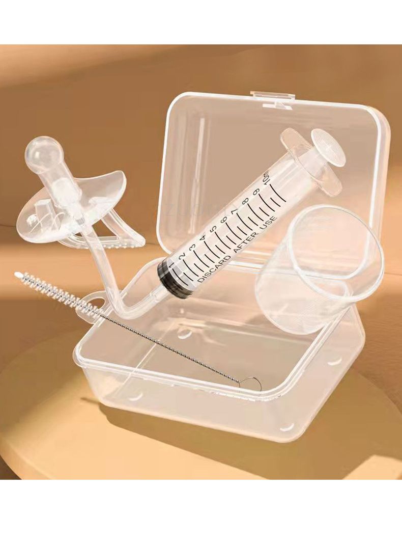 Dosificador De Medicamentos Jeringa Mamadera Chupete Bebe-2