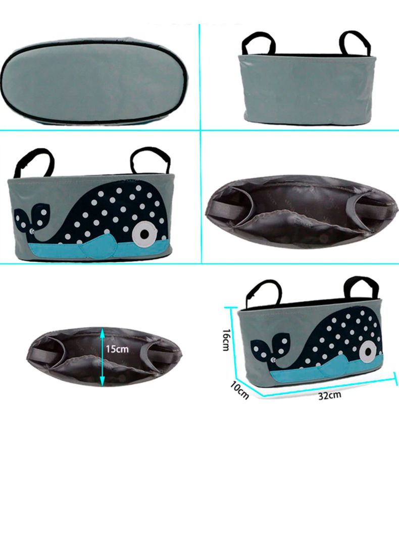 Mochila Pañalera Organizador Para Cochecito De Bebe Bolso-2