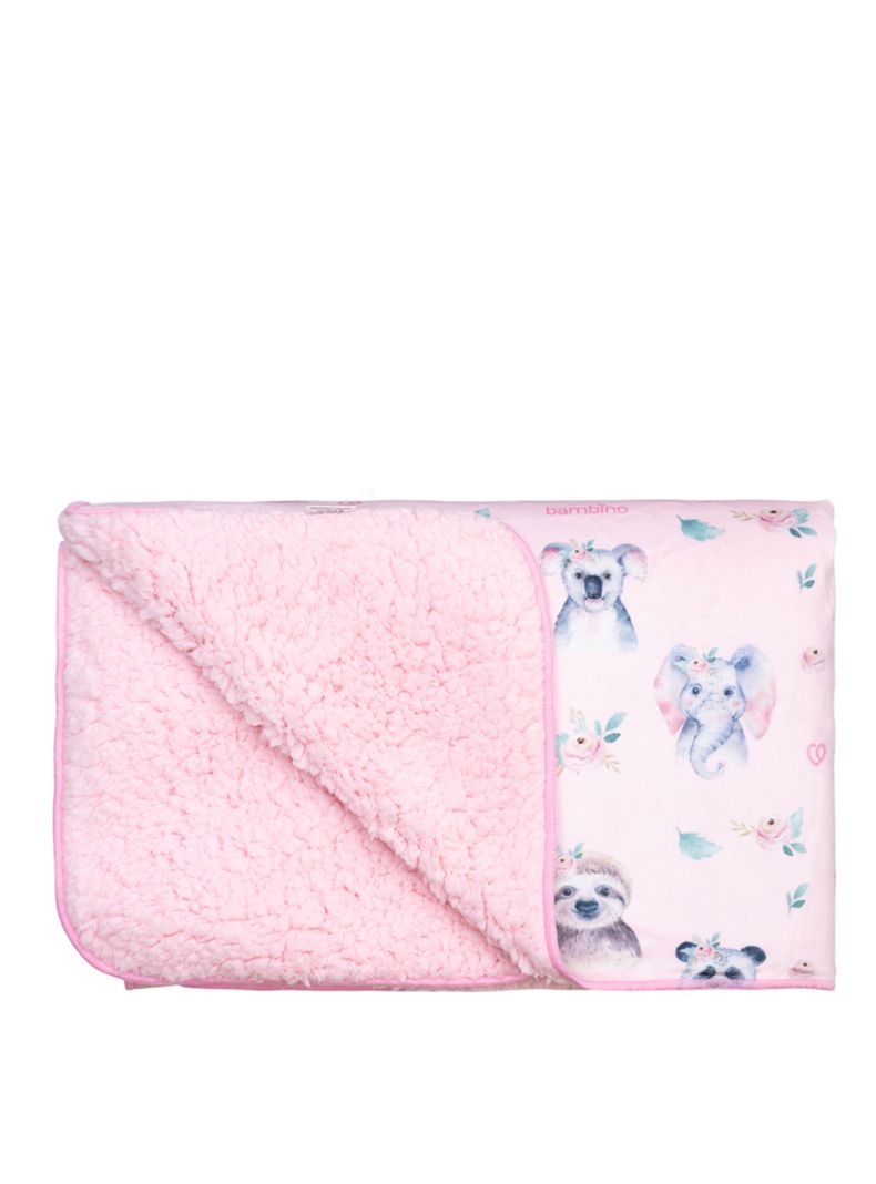 Frazada Plush Bambino Para Bebe Manta Cobija Chiporro-1