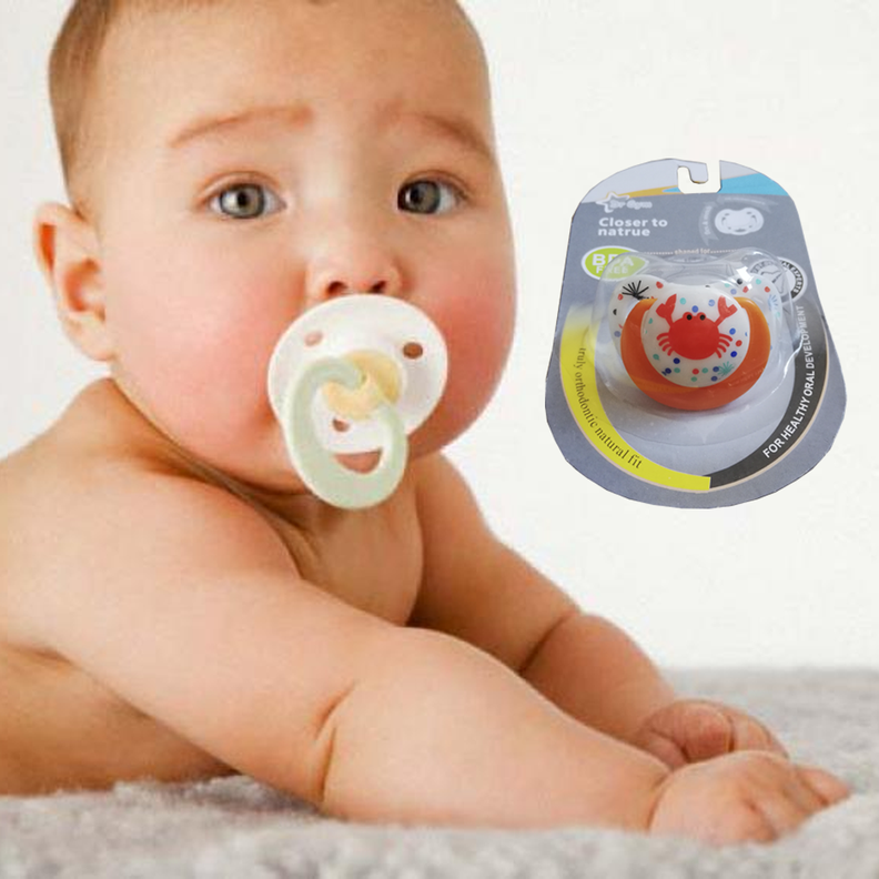 Chupete De Ortodoncia Anatómico 0-6 De Silicona Libre De Bpa-1