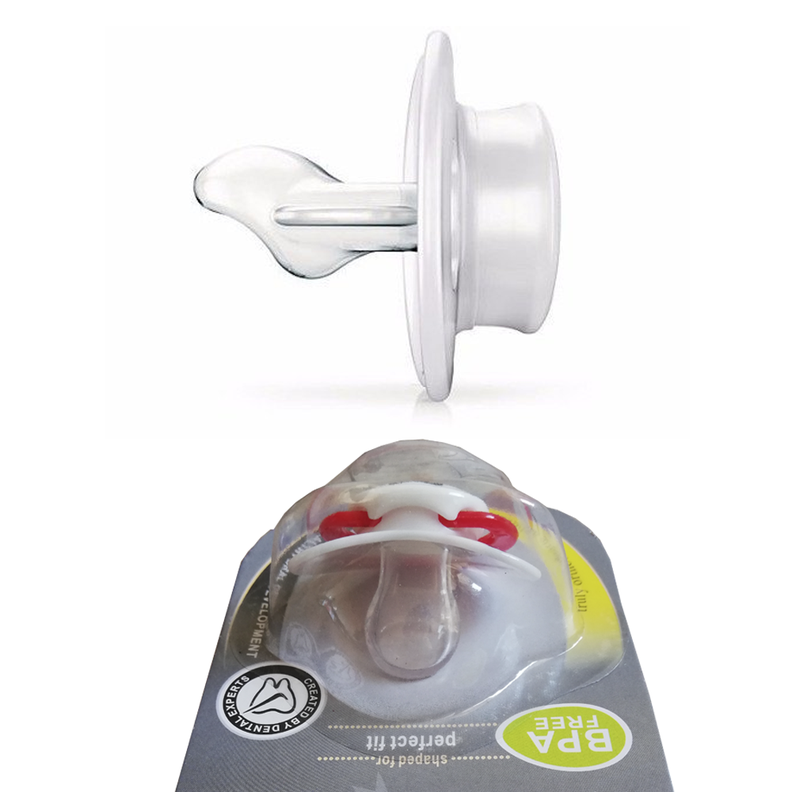 Chupete De Ortodoncia Anatómico 0-6 De Silicona Libre De Bpa-3