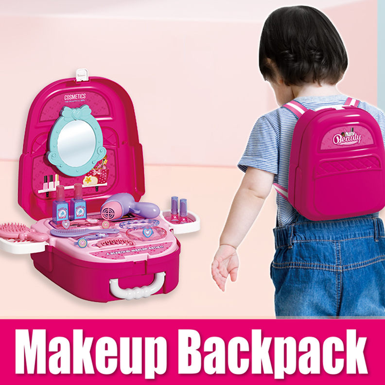 Maleta De Juegos 4en1 Set Salon Belleza Cosmetiquero Tocador-5