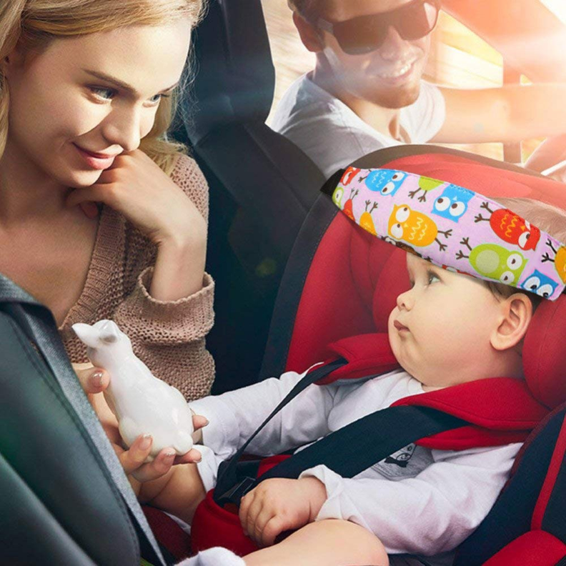 Soporte Sujeta Cabeza Para Silla De Auto Bebe Guagua Niños-4