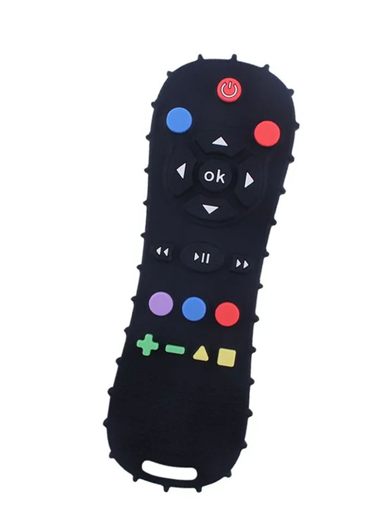 Mordedor Sensorial Silicona Control Remoto Denticion Bebe-0