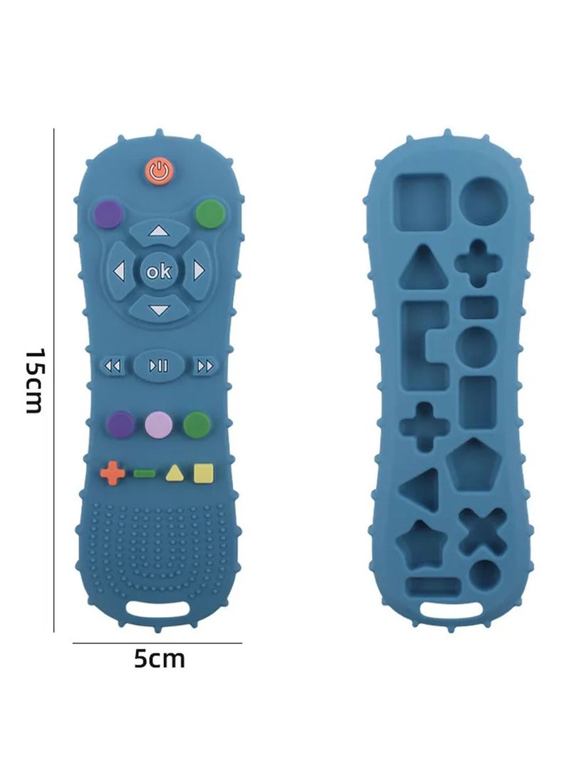 Mordedor Sensorial Silicona Control Remoto Denticion Bebe-1