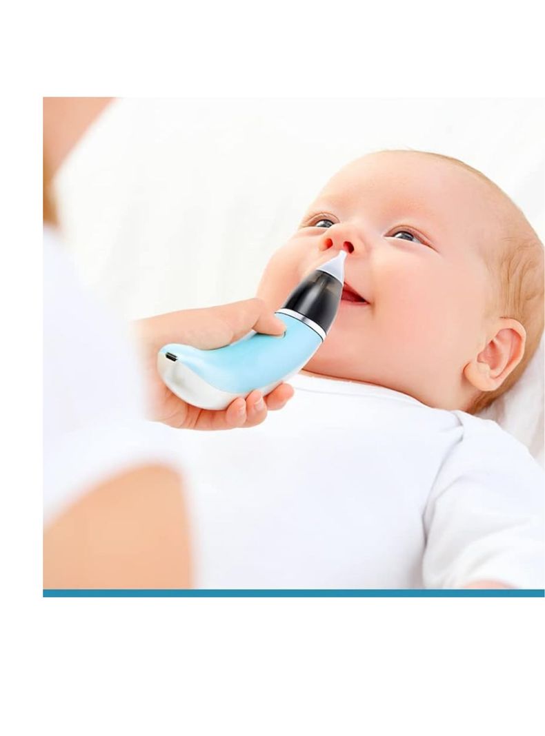 Aspirador Nasal Electrico Para Bebe Saca Mocos Recargable -5