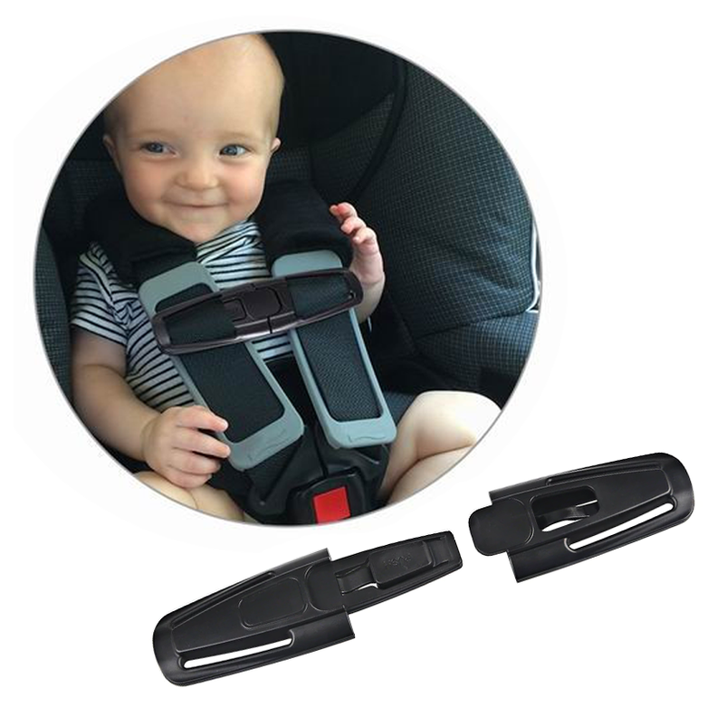 Clip Hebilla Ajustador De Cinturon Silla Auto Seguridad Bebe-4