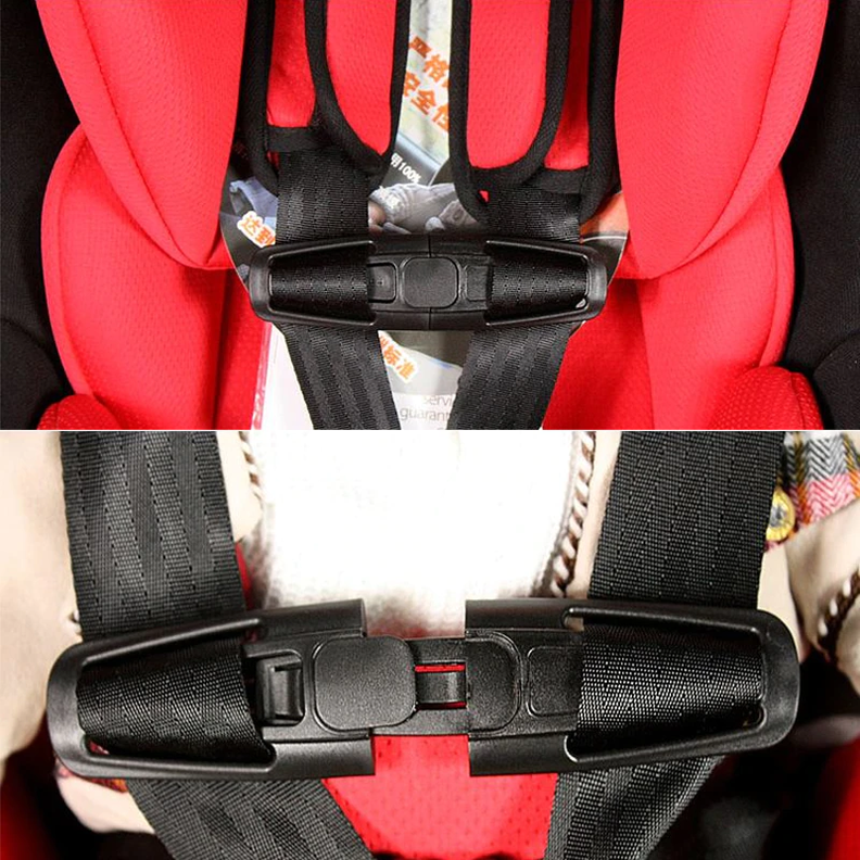 Clip Hebilla Ajustador De Cinturon Silla Auto Seguridad Bebe-5