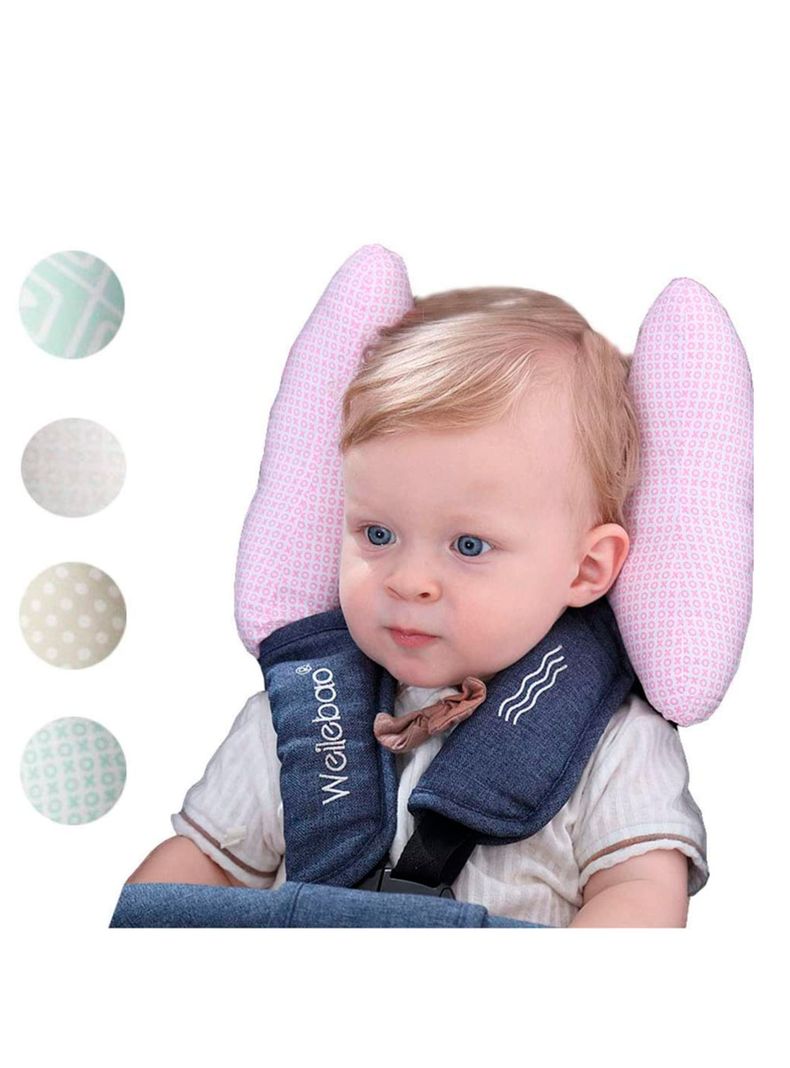 Cojin Apoya Cabeza Cuello Para Asiento De Auto Guagua Bebe -4