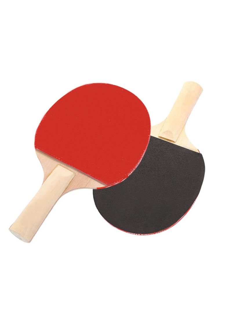 Pack 2 Paletas De Ping Pong +3 Pelotas + Malla Modelo Clasic-5