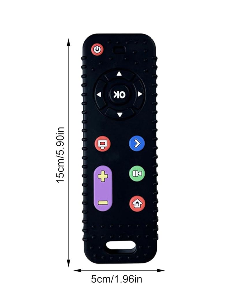 Mordedor Sensorial  Control Remoto Silicona Denticion Bebe-1