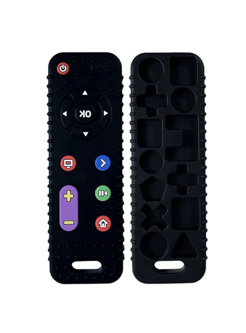 Mordedor Sensorial  Control Remoto Silicona Denticion Bebe-2