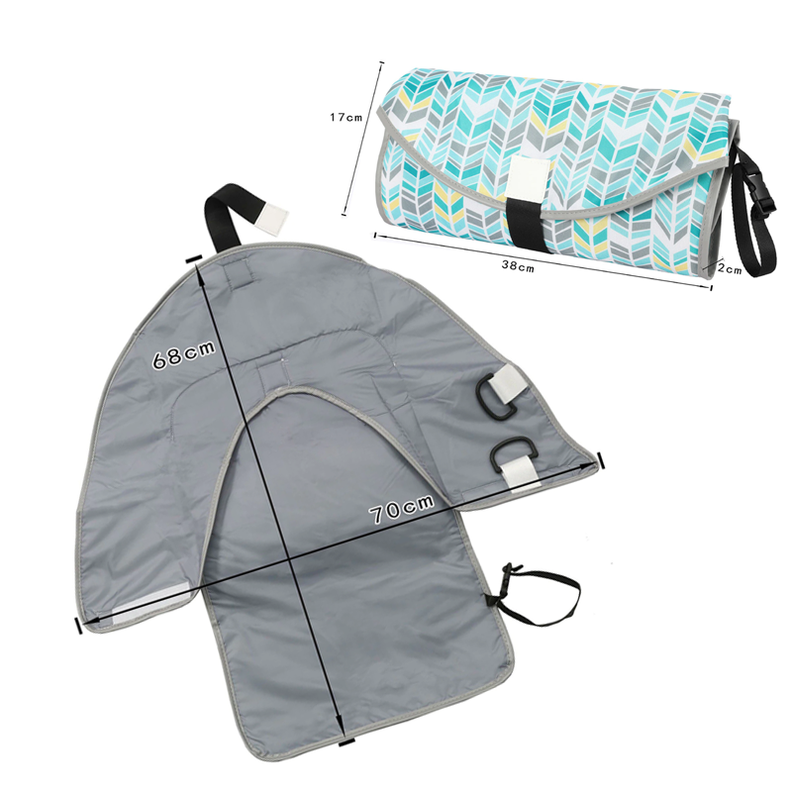 Mudador Portatil Impermeable Cambiador Ajustable Bebe Guagua-2