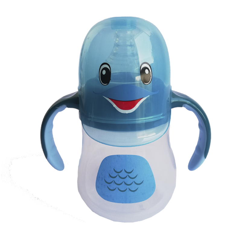 Mamadera Biberon Tetero Con Manillas Tapa Diseño Bebe Guagua-0