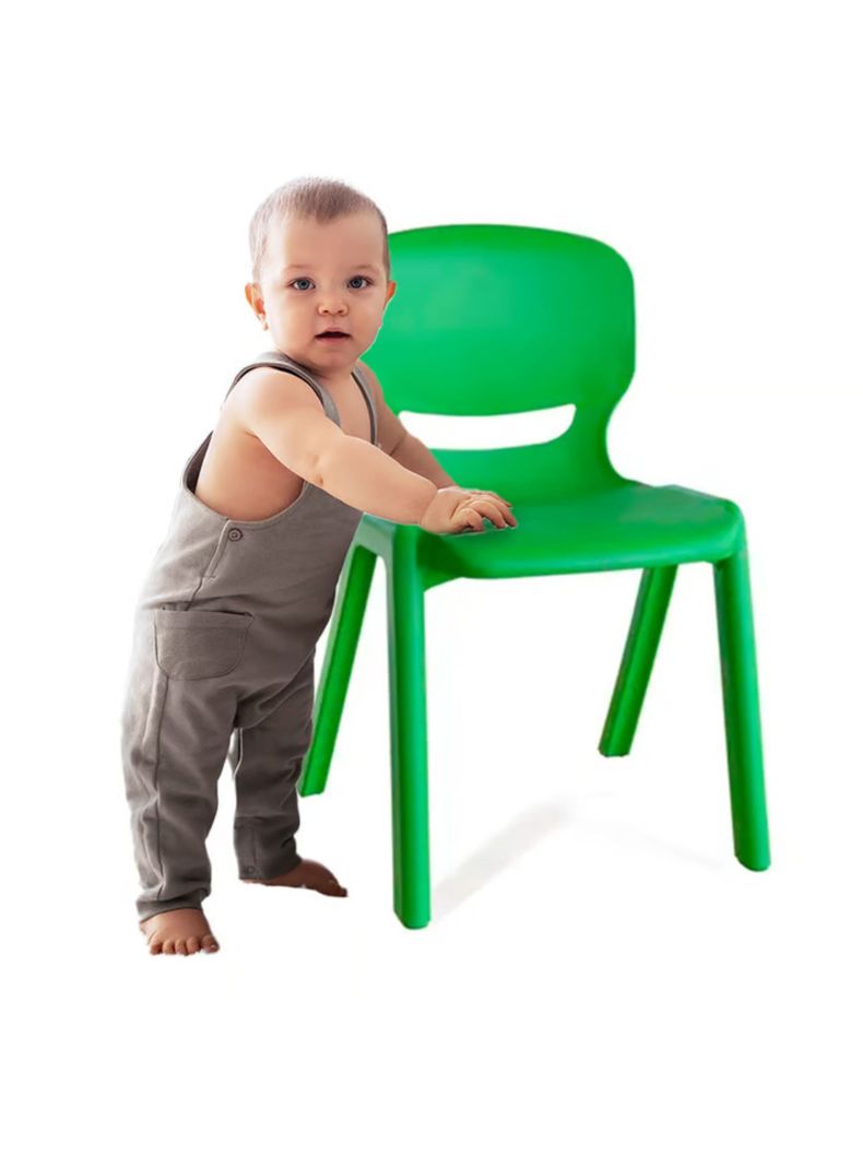 Silla De Plastico Infantil Piso Asiento Resistente Para Niño-4