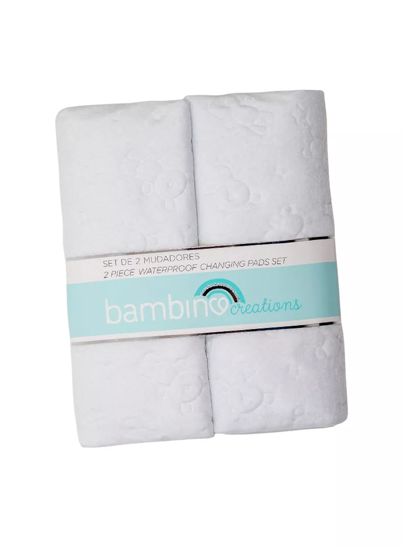 Mudador Portátil Algodón Pack De 2 Bambino Cambiador Bebe Bambino