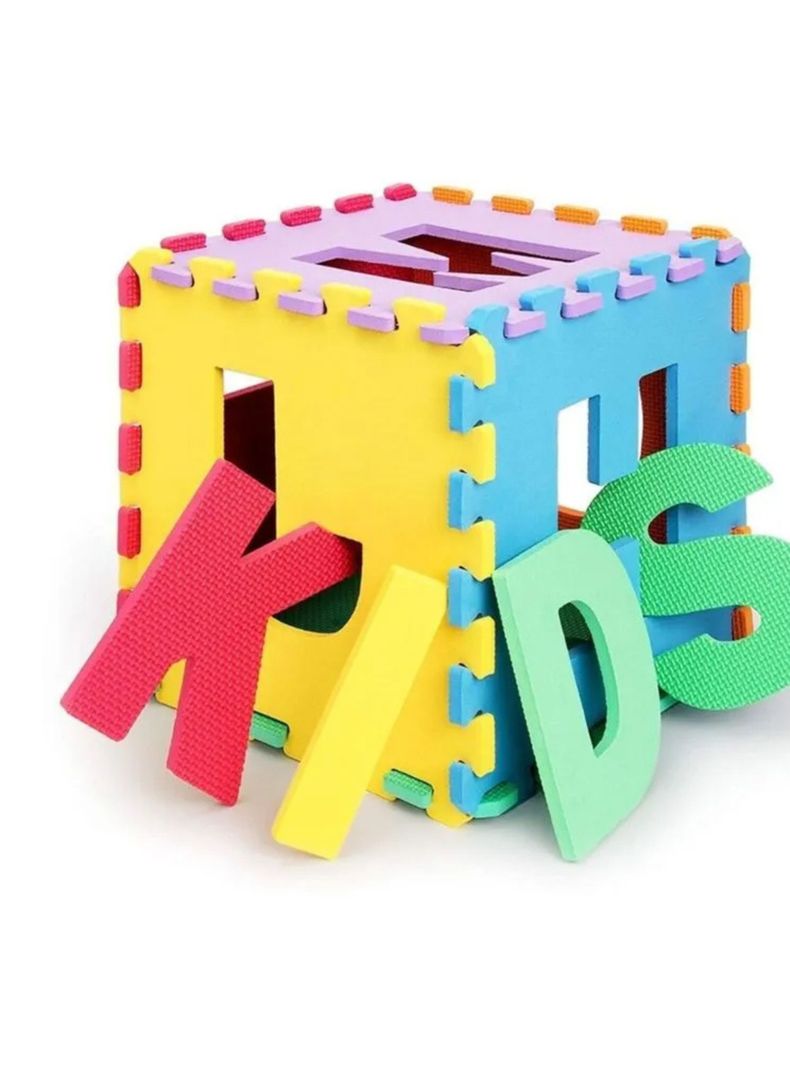 Pack Piso Puzzle Alfombra Goma Eva Antigolpes Letras Bebe-4