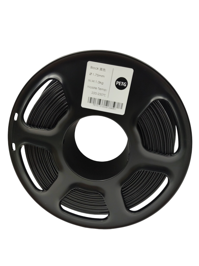 Filamento Impresión 3d Petg 1kg 1.75mm Color Negro-3